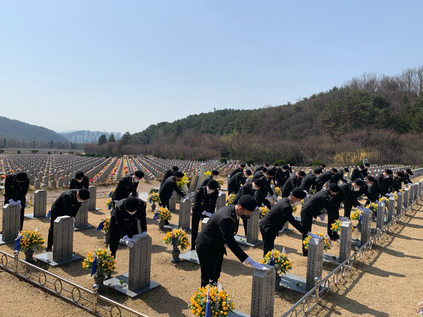 1학년(12기) 대전현충원 및 46용사 묘역 참배